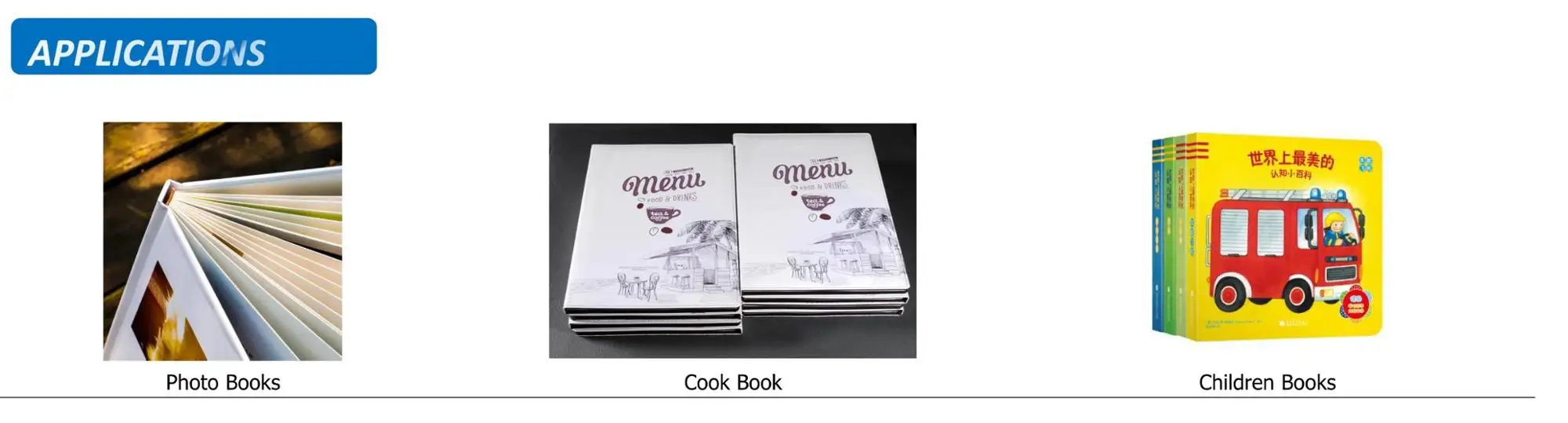 Book Binding Machine/Photo Book Lay Flat Binder With Cold Glue MF-PF500 For Children Book With High Quality