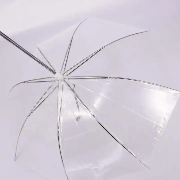 2024 Pet Umbrella Factory Price Great Material Transparent Windproof Reverse Umbrella For Pet