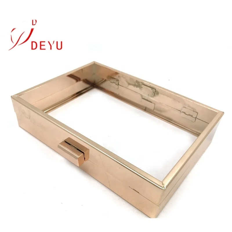 Wholesale Factory Clutch Frame Kiss Lock Box Clutch Frame Hardwre DIY Bag For Purse