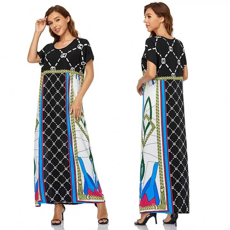 Robe Manufacturer Supply Luxury Designer Muslim Caftan Womens Dresses Womans Women Kaftan Dress Islam Islamic Clothing