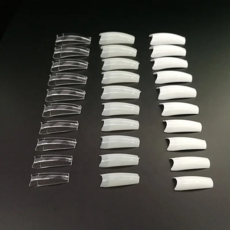 
500pcs Natural Color French Style Acrylic UV Gel False Nail Art Tips 