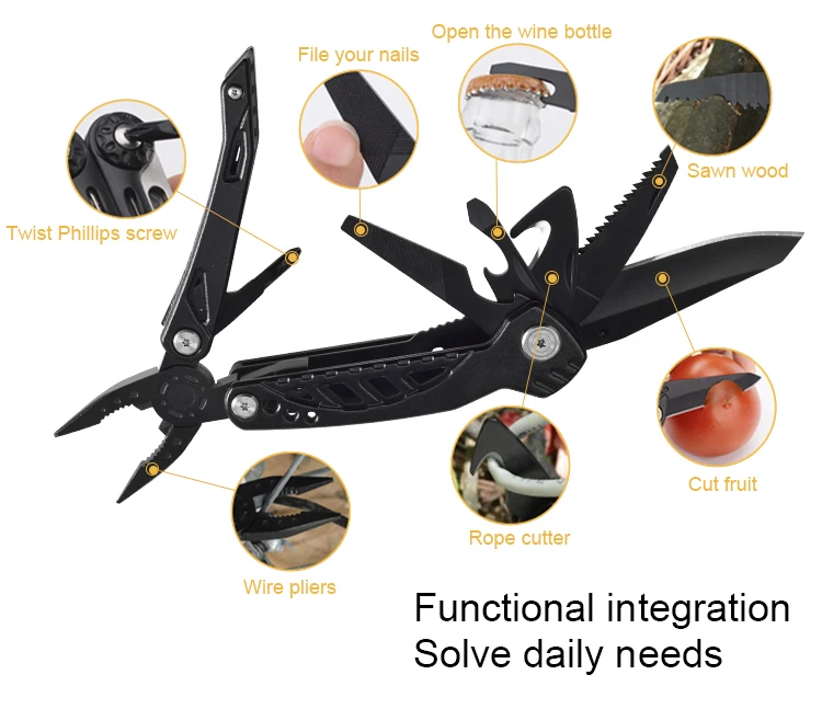 
Professional Manual Multi Tool Multi Functional Combination Tool Hand Tool with Plier 