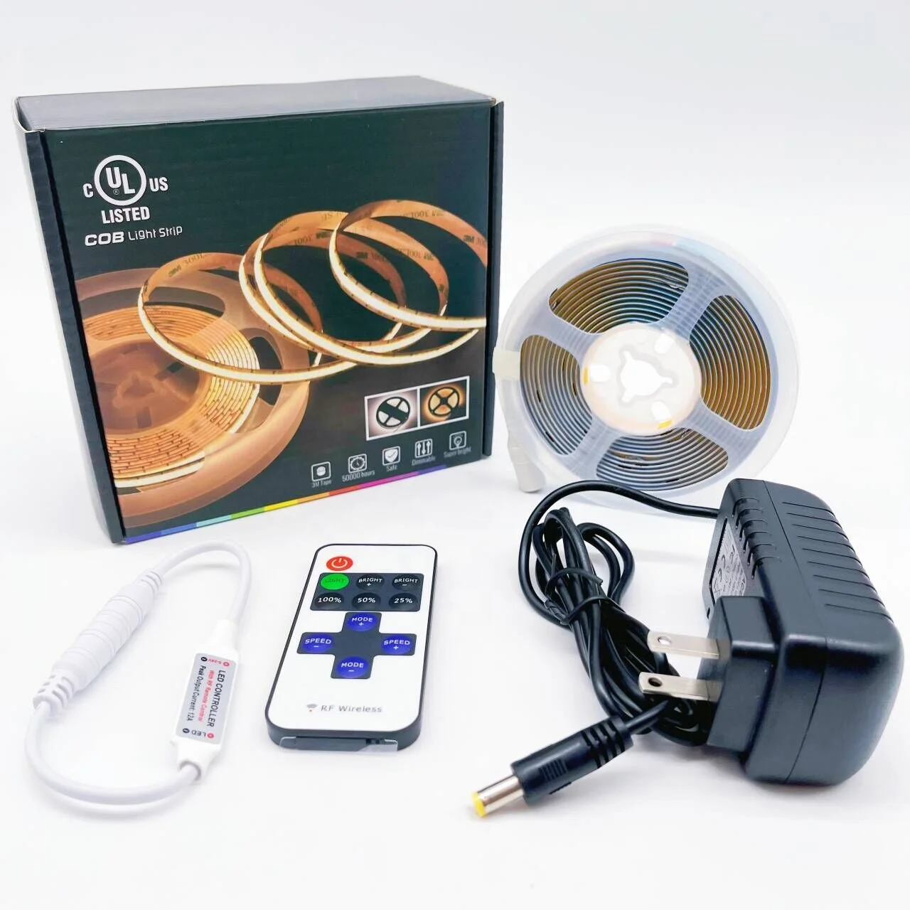 Wholesale new design High brightness Led strip light,12v waterproof  320 leds COB strip light