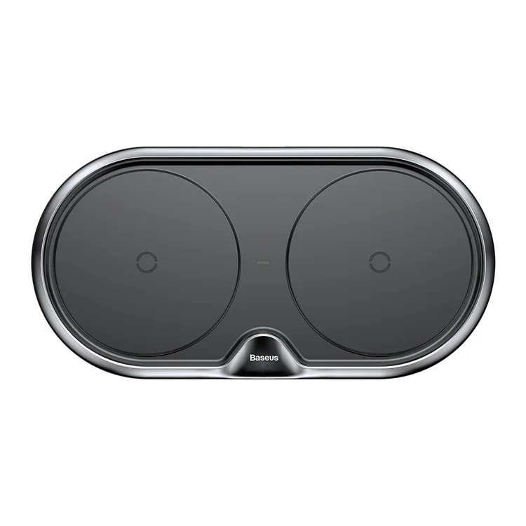 
supporting baseus tech Dual Plastic Style 15W 3 in 1 Embedded Wireless Charger With CN QC3.0 Wall Charger 