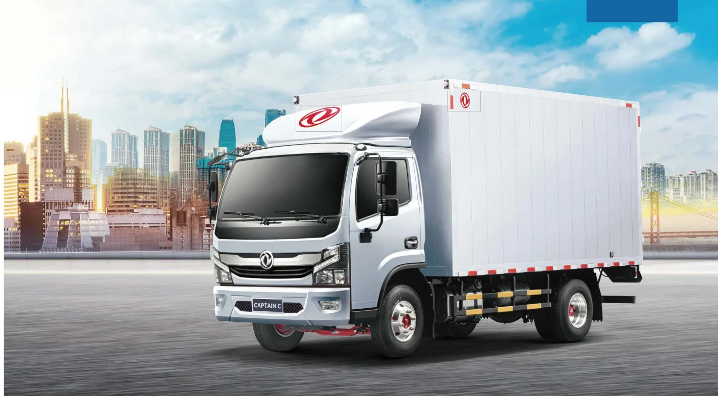 Dongfeng captain C Euro 2 5 6 Left and Right Hand Drive Light truck with cargo