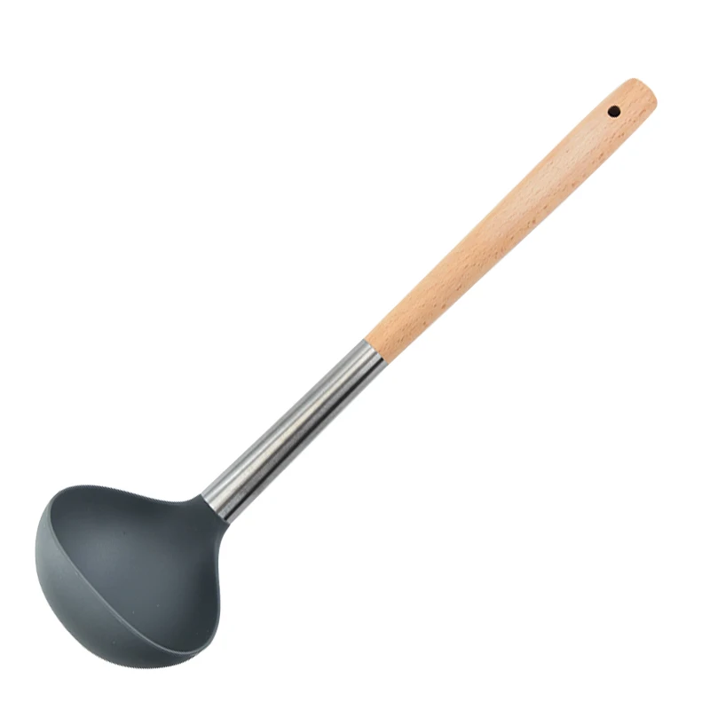 Лидер продаж, лопатка с деревянной ручкой, ложка, кухонная утварь, набор кухонной посуды с антипригарным покрытием