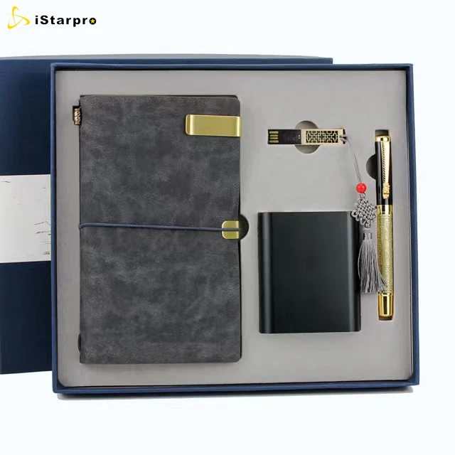 Hot Source Manufacturers Company Anniversary Gift set Promotional Metal Pen with Custom Logo Gift sets