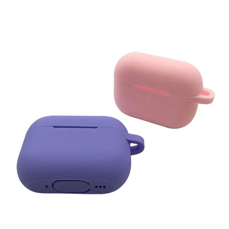 Silicone Cover Case for Airpods Pro Protective Skin Cover for Wireless  Earphone Multicolor silicone headphone cover case