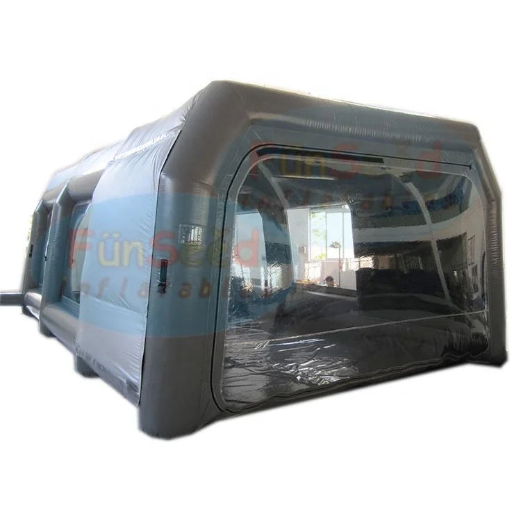 Водонепроницаемая УФ ПВХ виниловая надувная Автомойка распылительная камера гаражная палатка