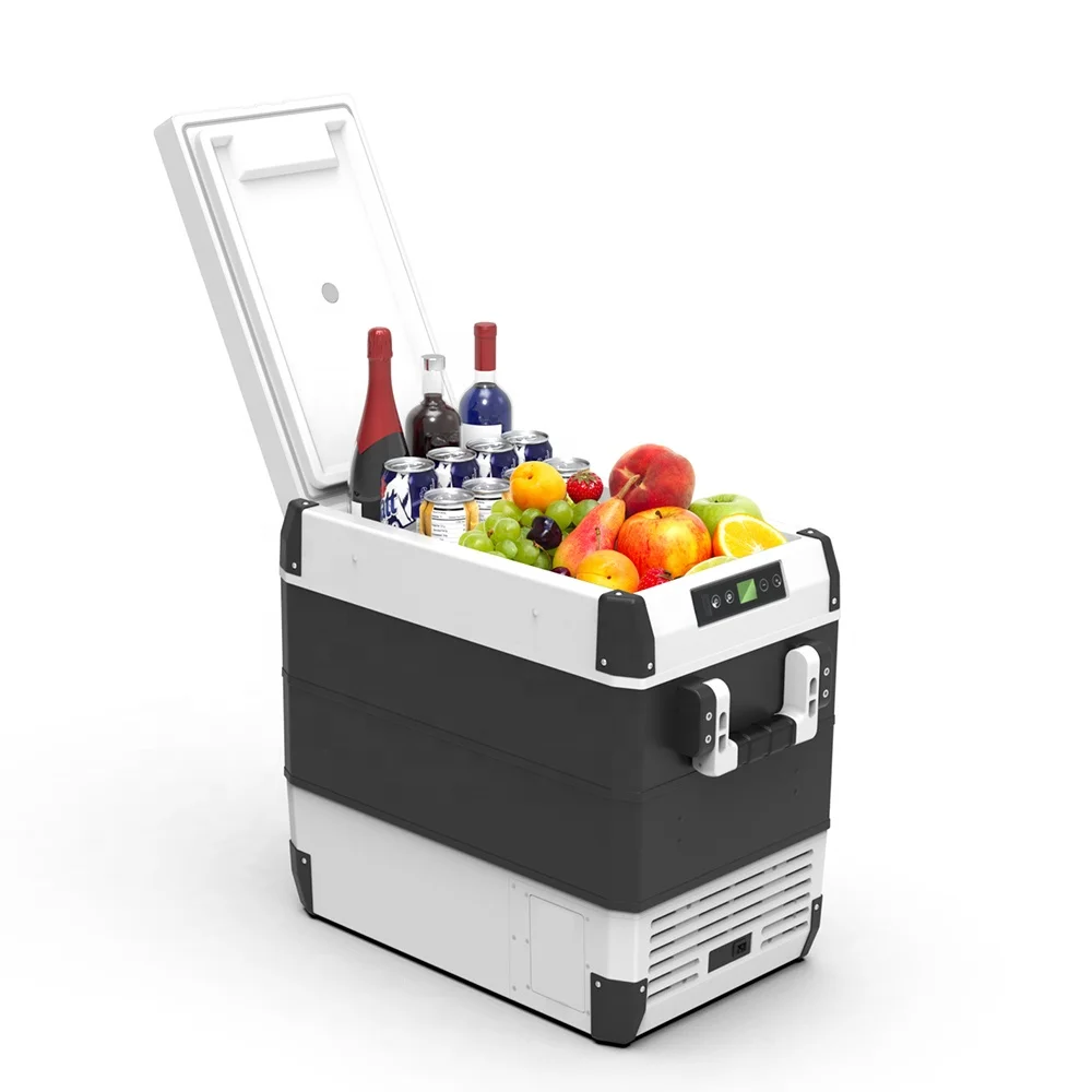 Car 55L Automotive Supplies Small Freezer Portable Heating And Cooling 12V Mini Refrigerator