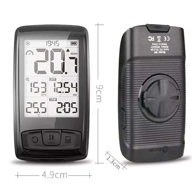 
Wireless Bluetooth Speedometer Speed/Cadence Sensor Waterproof Cycling Bike Computer 