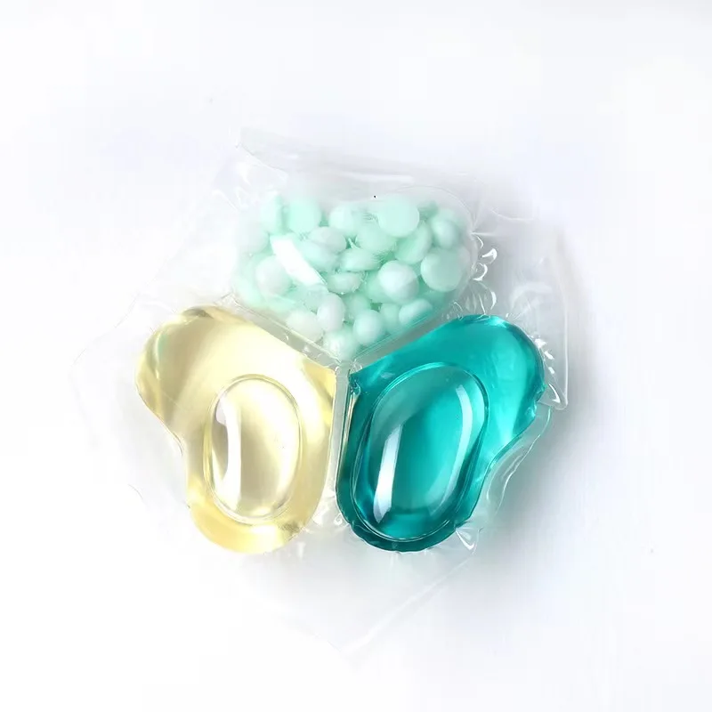 Oil Stain Remove Anti Mite Disposable Detergent Pods Active Enzyme 3 4 5 in 1 Laundry Capsule Pods Manufacturer