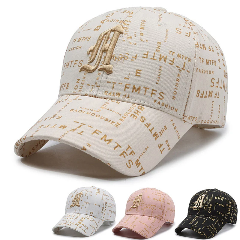 factory direct custom logo embroidery adjustable black cotton sun protection full print men sport baseball caps hat with patch