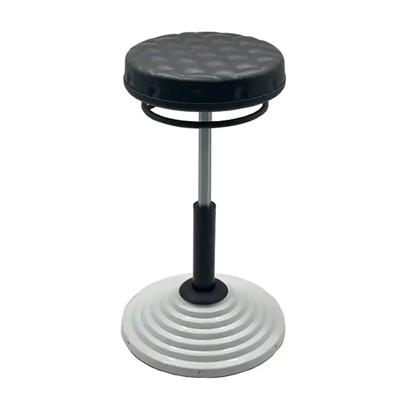 High Quality Custom Logo Office Stool Heated Adjustable Multipurpose Sit Stand Wobbly Swivel Chair