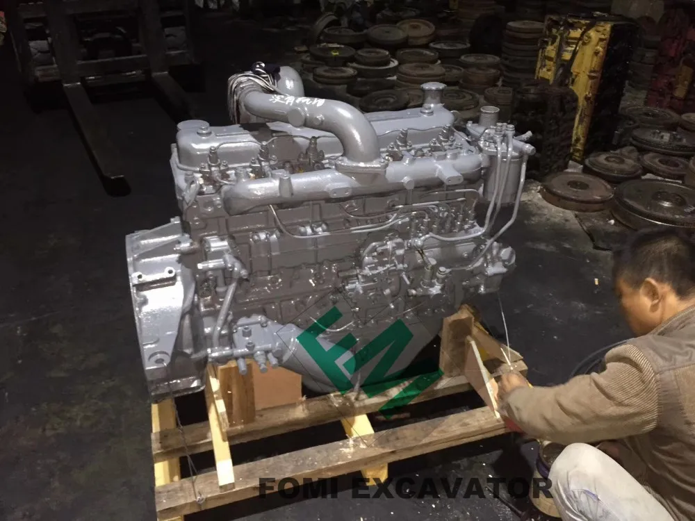 FOMI Hot Sale Excavator Parts 6BD1 Engine Motor 6BD1 Complete Engine Assembly For Isuzu 6BD1 Engine