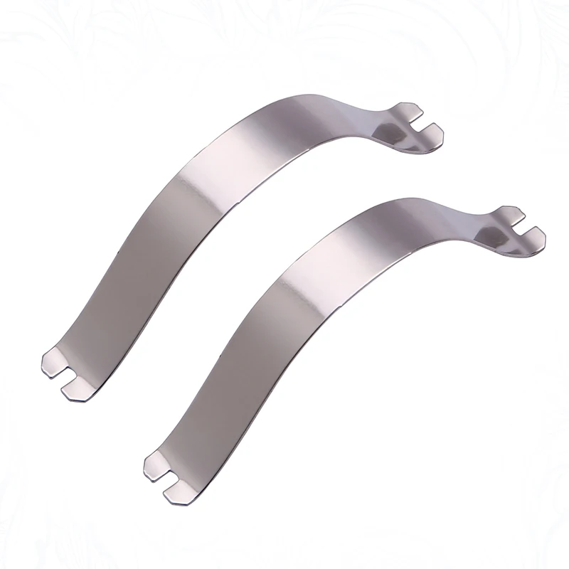 External metal frame shrapnel certificate back gap fixing nail back button top flat card