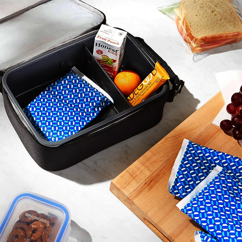 
Kids & School Lunch Boxes Using Cold Pack Keep Food Cold and Fresh Long Lasting Ice pack 