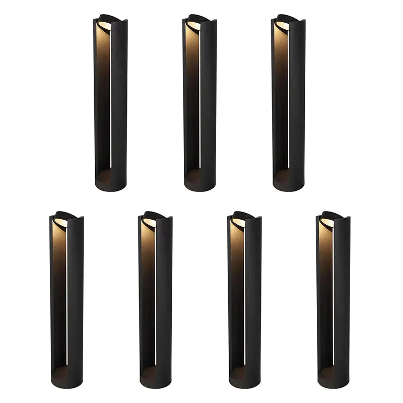 Europe Pathway Floor Lighting Aluminum Outside Black Metal Fixture Landscaping lights 2700K Warm White LED Outdoor Garden Lights