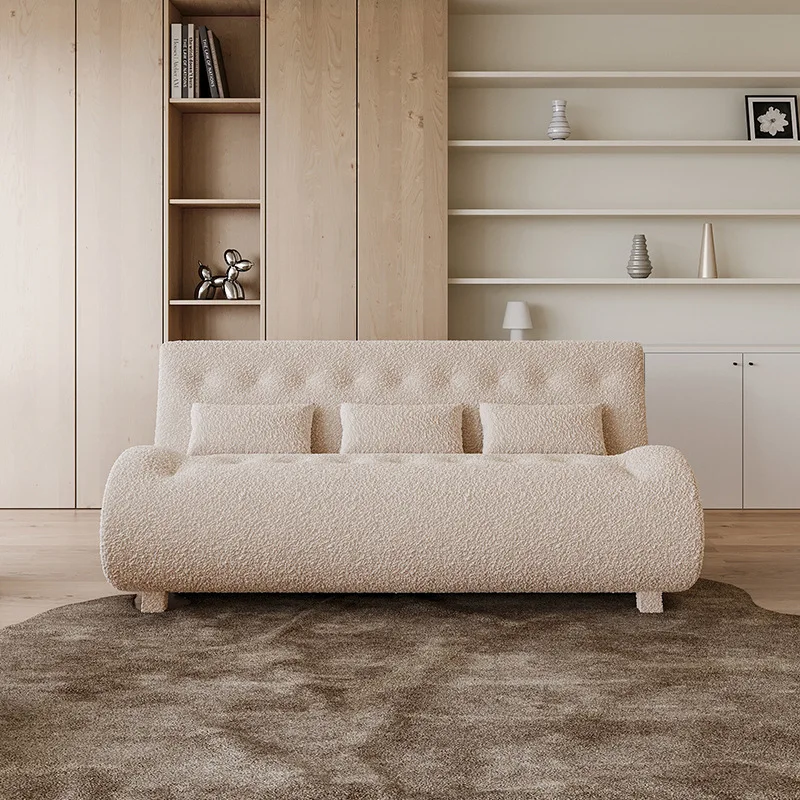 Cream style creative network red sofa chair home living room leisure lazy sofa light luxury modern simple balcony lounge chair