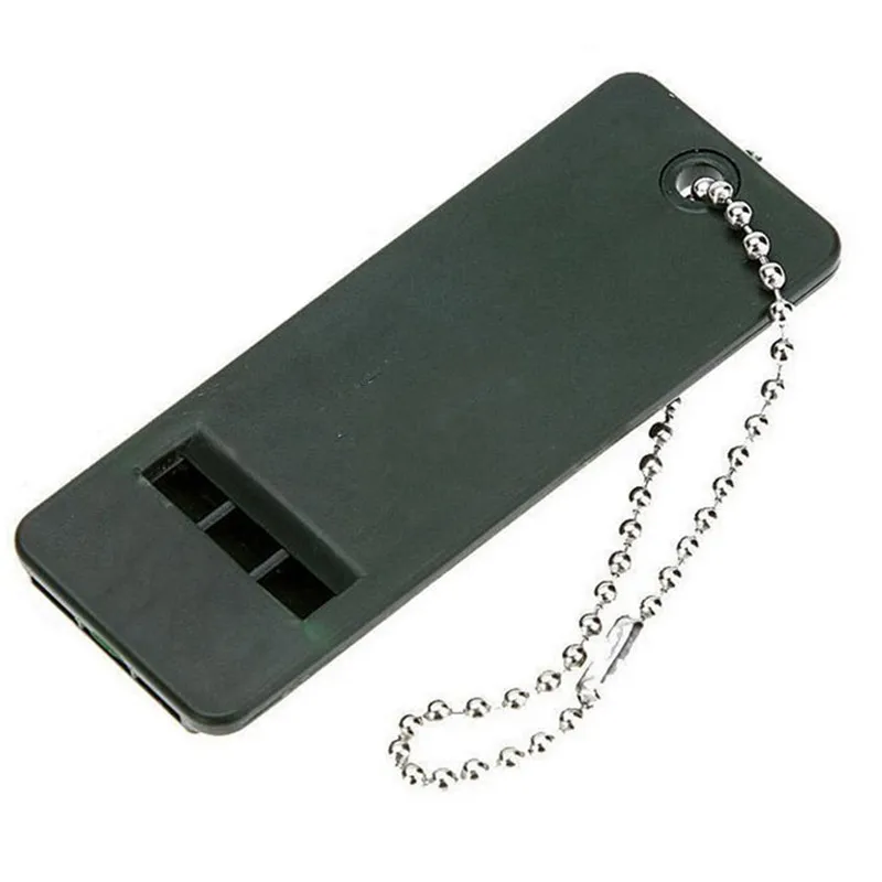  Outdoor Soccer Baseball Referee Whistle Camp Hike Rescue Survive Signa Emergent Sport