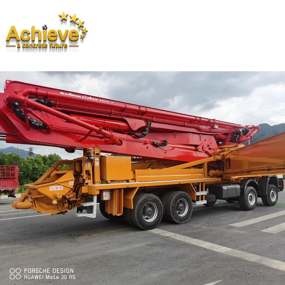 PUTZMEISTER M56-5 BENZ Euro4 Truck Pump Used Concrete Pump Refurbished