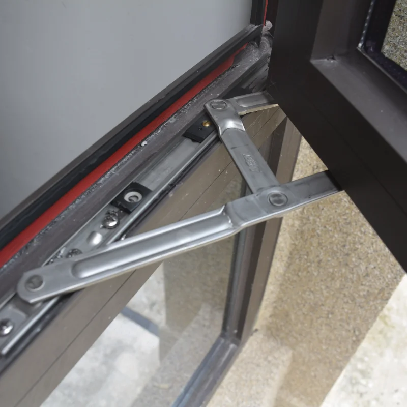 Pvc Windows Casement for Home Doors and Zonron Burglar Top Quality Arched Wood Bronze Black 34x72