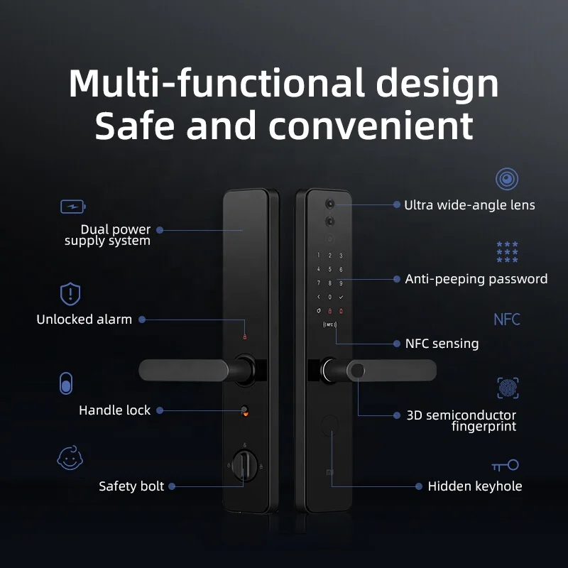 XM & S30PRO прямые продажи с завода Mijia MiHome App Xiaomi XIAOMI PRO Pro + умный замок со сканером отпечатков пальцев Дверной