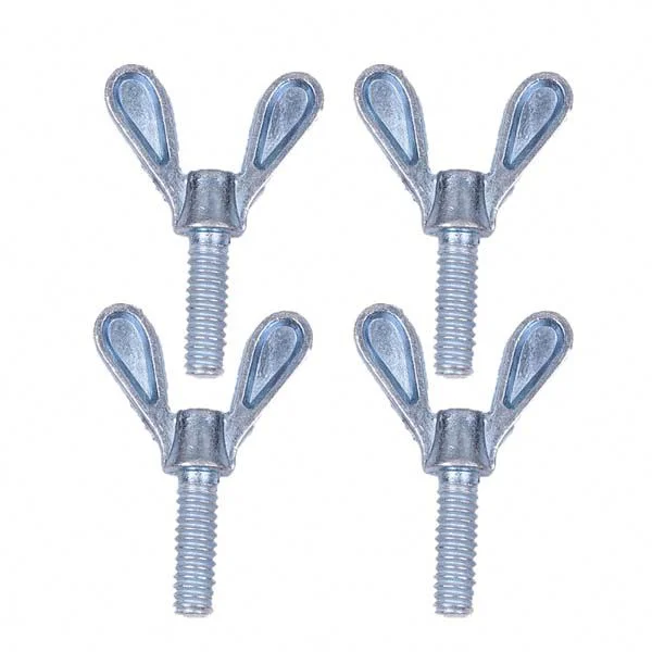 M4 M5 M6 M8 M10 DIN316 A2 304 Stainless Steel Wing Bolts Nut Butterfly Screw With Nuts