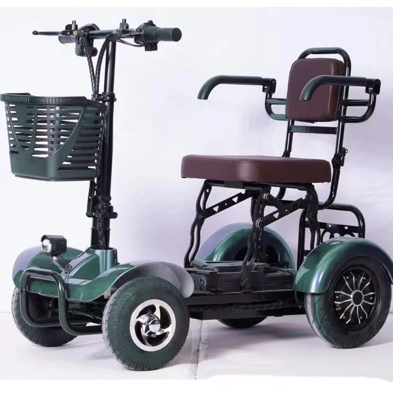 2024 HIGYM  cheap price high quality e-bike electric scooters  Push-Pull Slide Design with Elderly Wheelchair Features