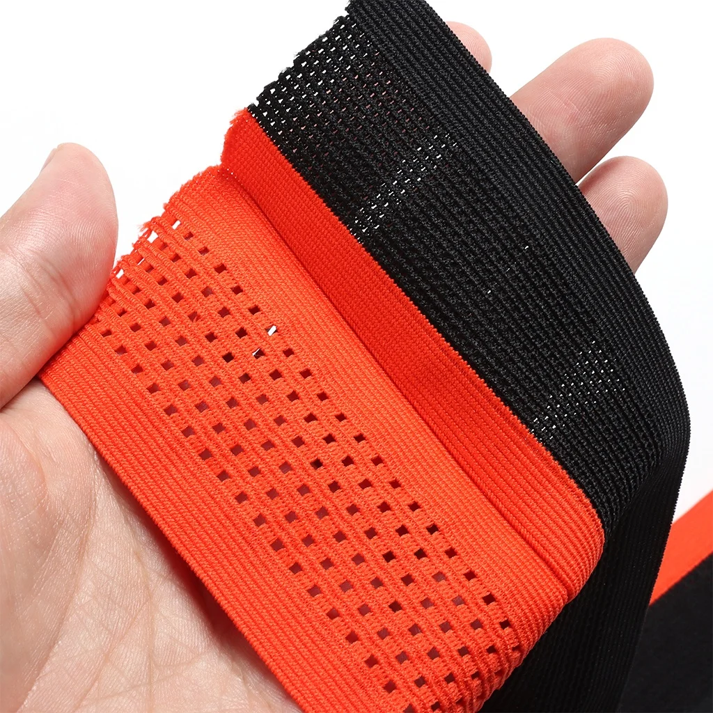 Folded Breathable Polyester Mesh Straps High Quality Custom  Elastic Band Waist Edge Belt Tape For Short Pant Boxer