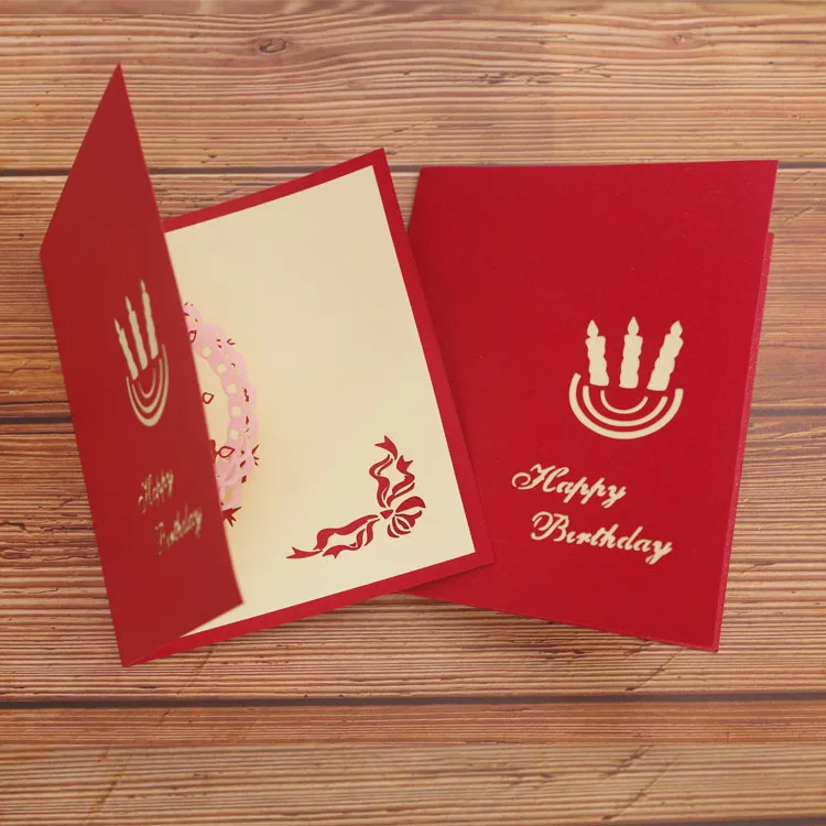 Customized Greeting Cards For Birthday 3d Dgreeting Cards Gift Cards