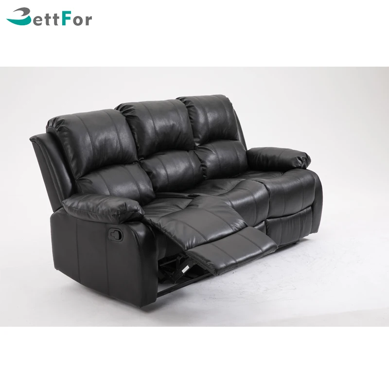 
Hot-selling living room leather recliner sofa set modern 