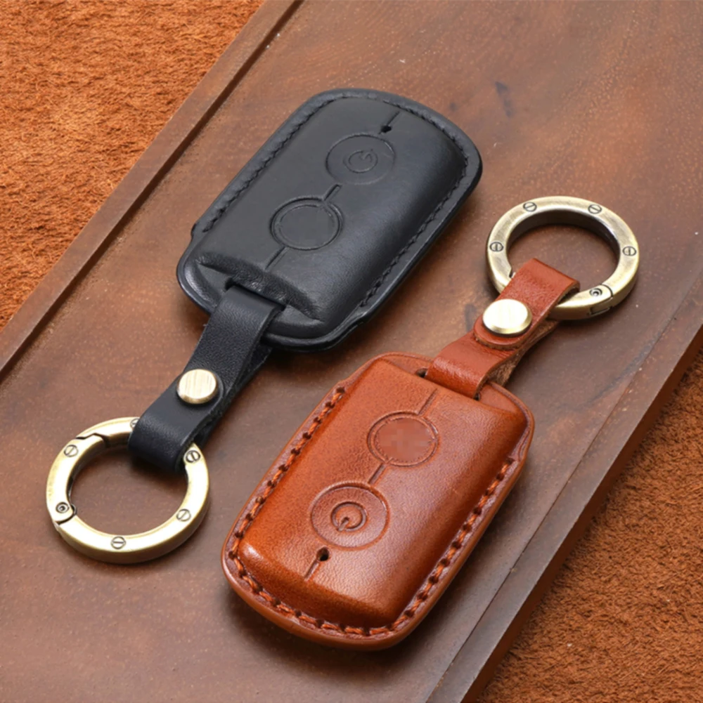 SweetPig OEM Colorful Genuine Leather Key Case Shell for Yamaha Motor Motorcycle KeyRing key cover accessory
