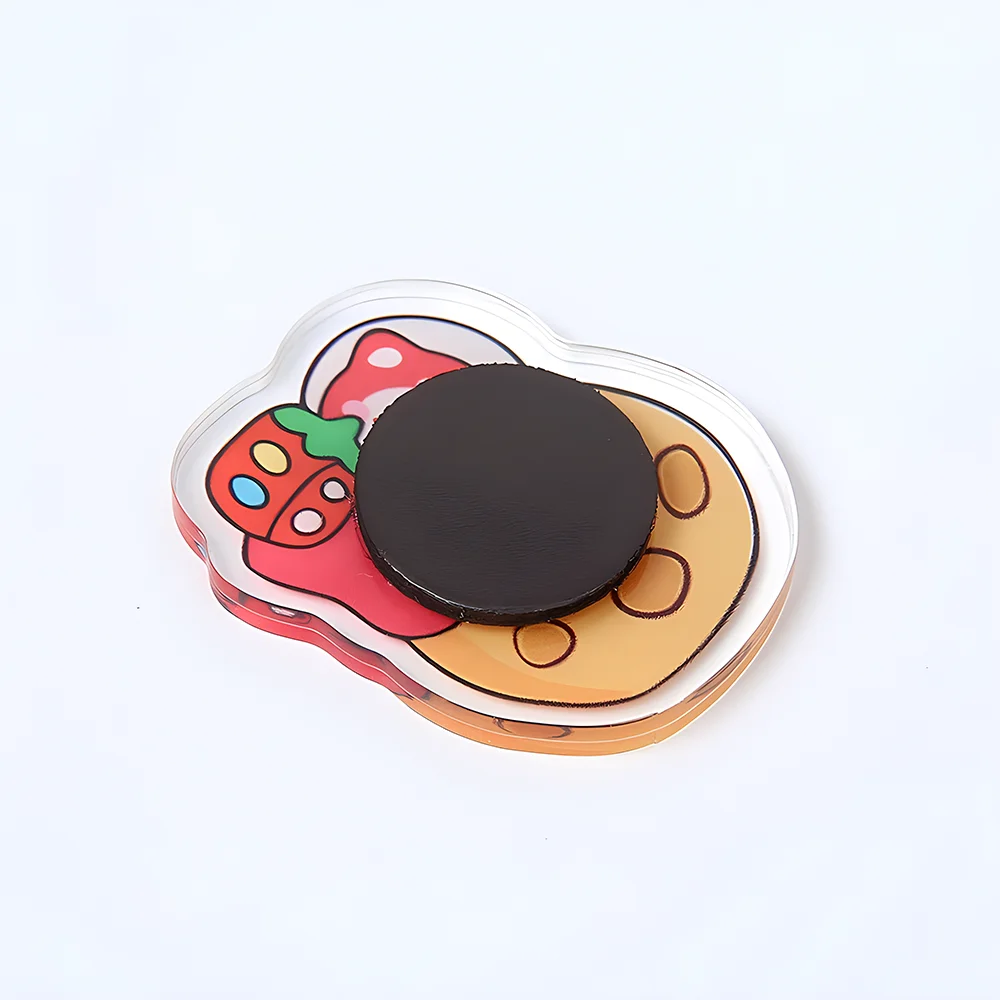 Custom made acrylic fridge magnet printed make your own design fridge magnet acrylic epoxy resin clear creative fridge magnet