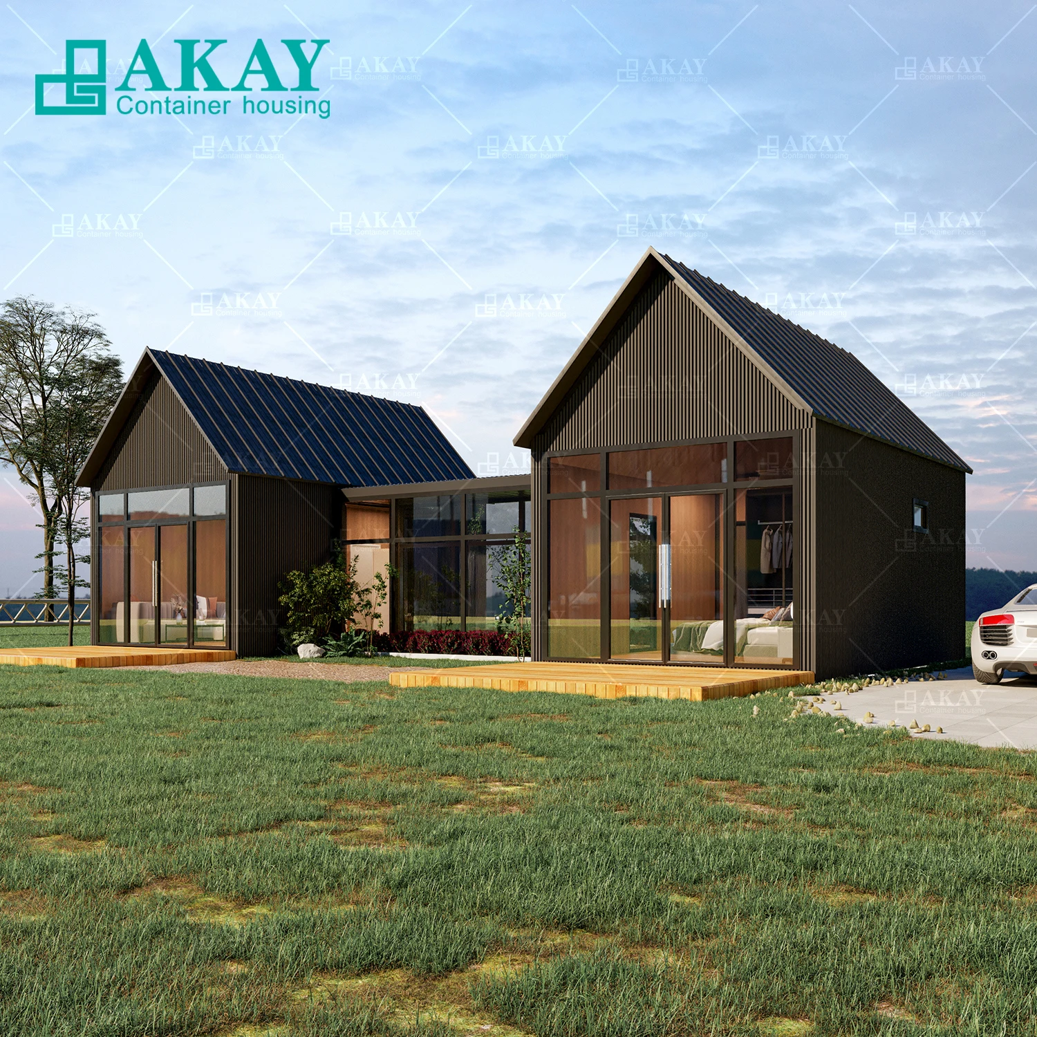 Wholesale Australian Standards Prefabricated Two Bedrooms Modular Foldable Portable Extendable Container House Homes