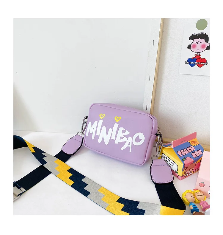 2020 New Purse for Girls Kids Carton Letter bags cute Bags meaagers Purse for wholesale