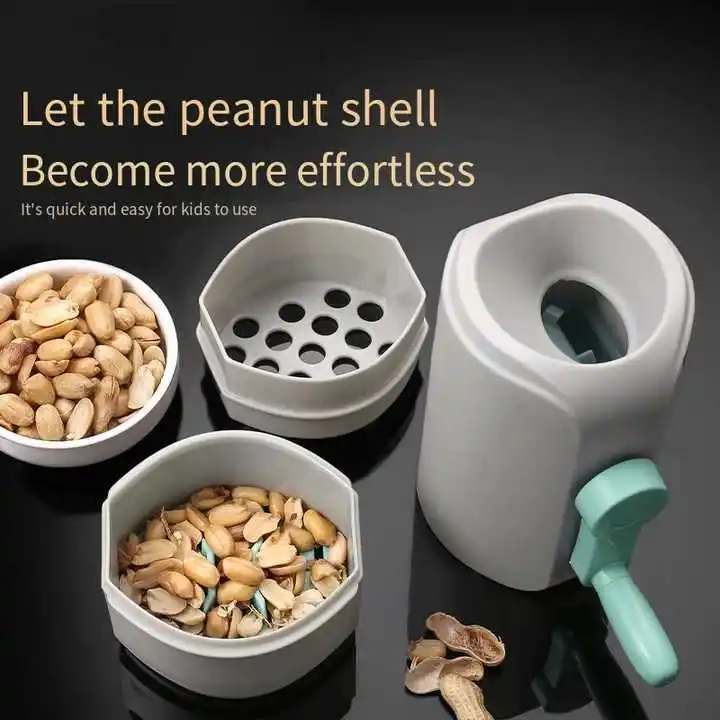 2024 New Product Peanut Sheller For kitchen Manual Peanut Sheller Chestnut Cutter Sheller Pecan Walnut Opening Tool Pecan peeler