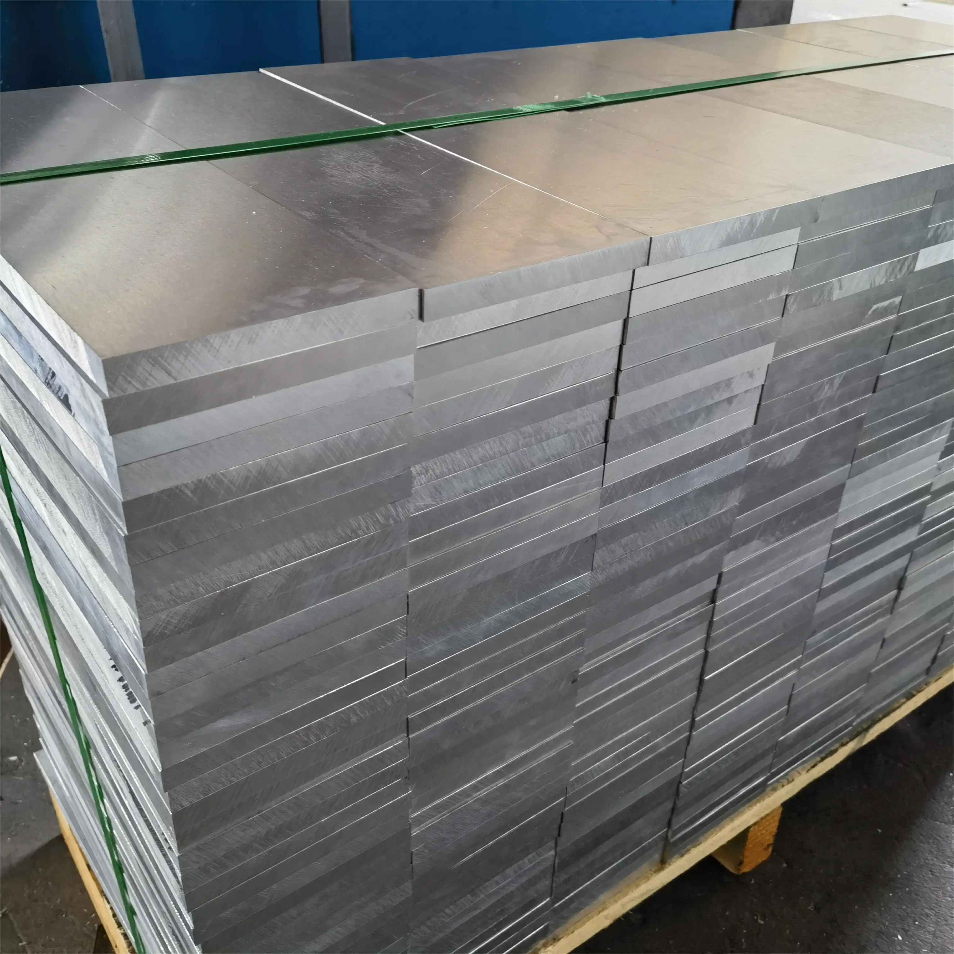 2024 6061 6063 6082 7075 Aluminum Flat Bar Polished Finishing Square Rod