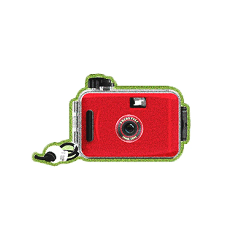 OEM vintage non-disposable customized 35mm film camera with flash reusable 135 film camera