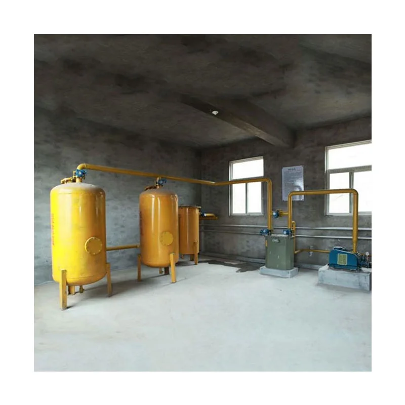 biogas purification equipment with methane gas detector