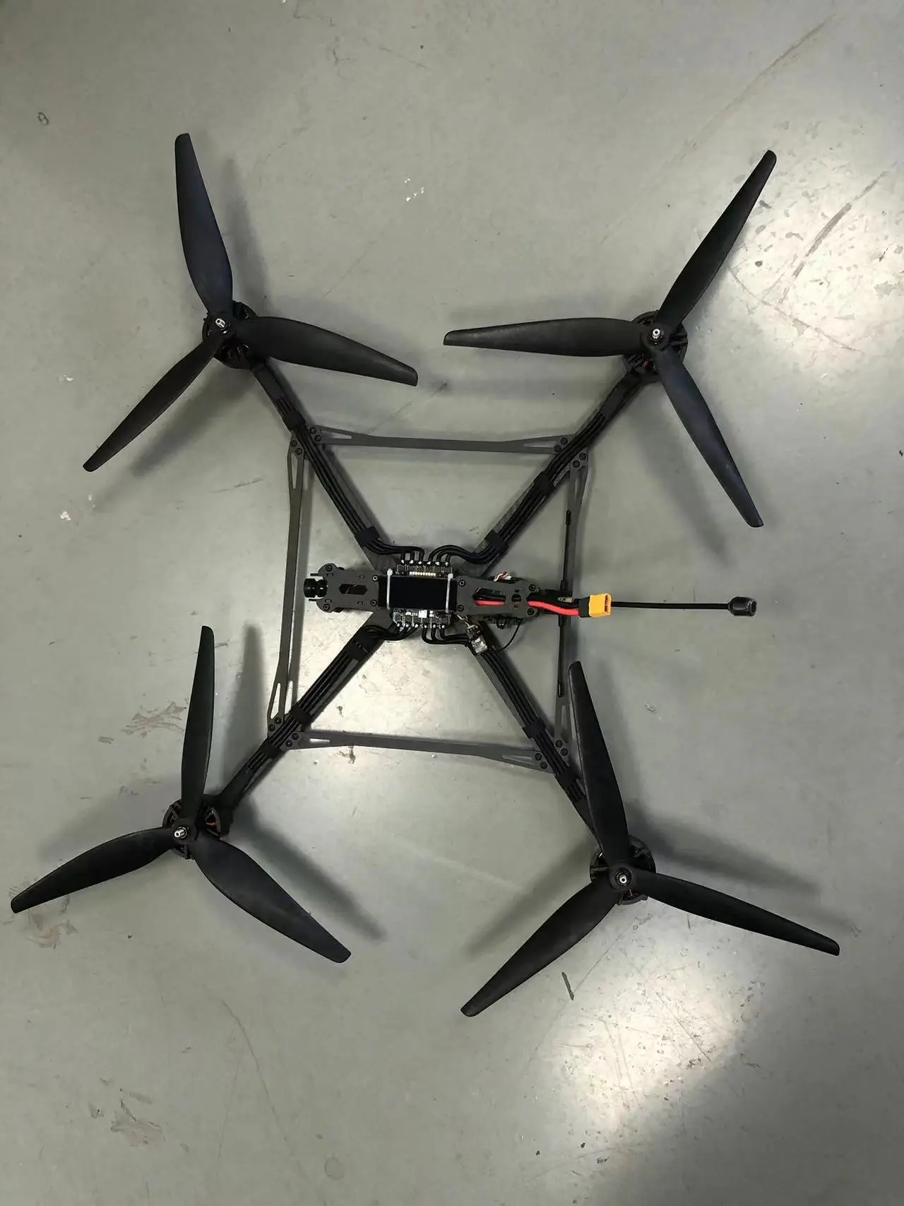 Professional Long Distance Carbon Fiber 10/13/15 inch FPV Drone Quadcopter Drone 2Kg Payload with camera thermal camera