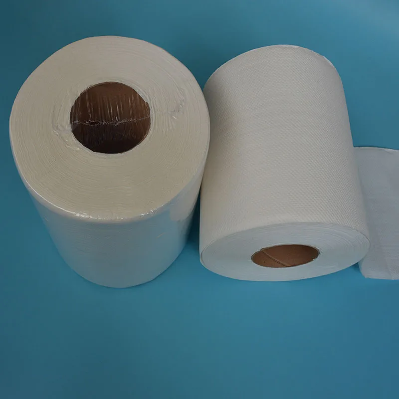 1ply ECO 350ft 500ft 600ft 800ft 1000ft переработанная крафт коричневая натуральная белая твердая рана 8-дюймовая рулонная бумага для рук