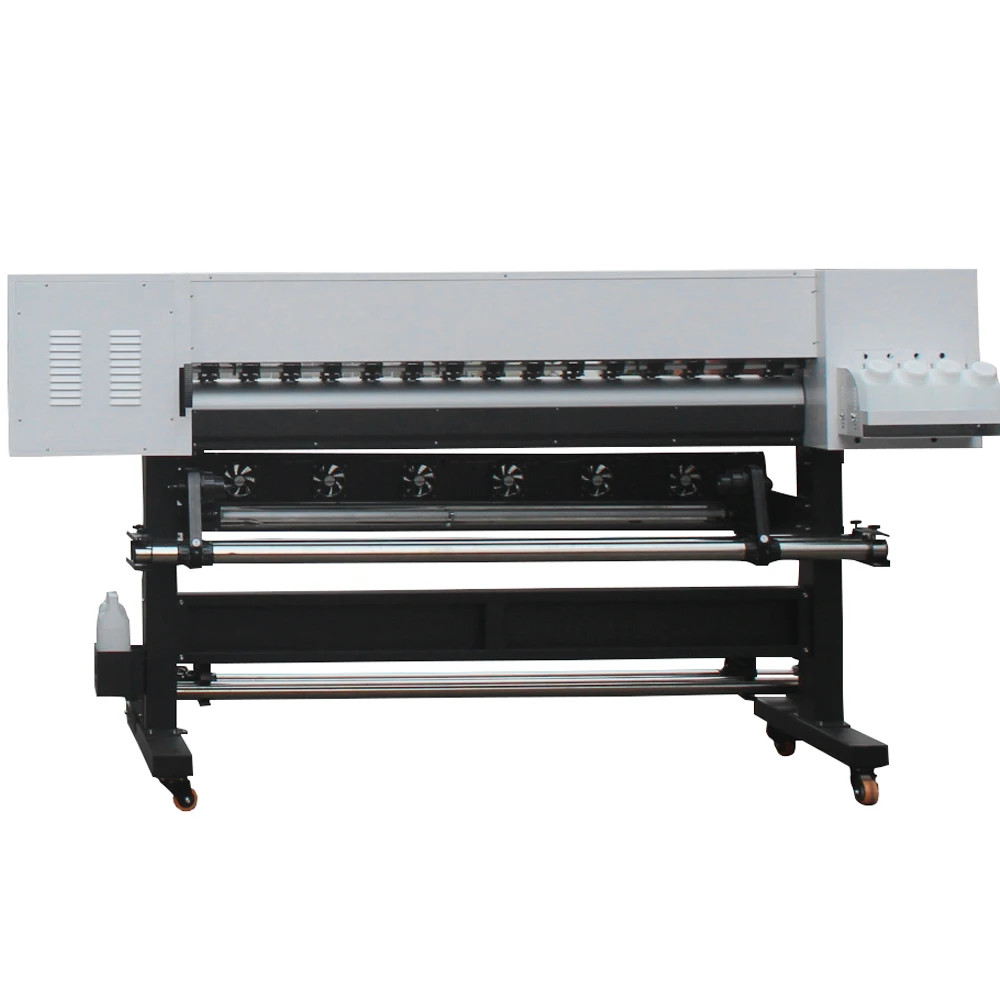 best Factory price mini wit 6 color eco solvent printer 1.6m