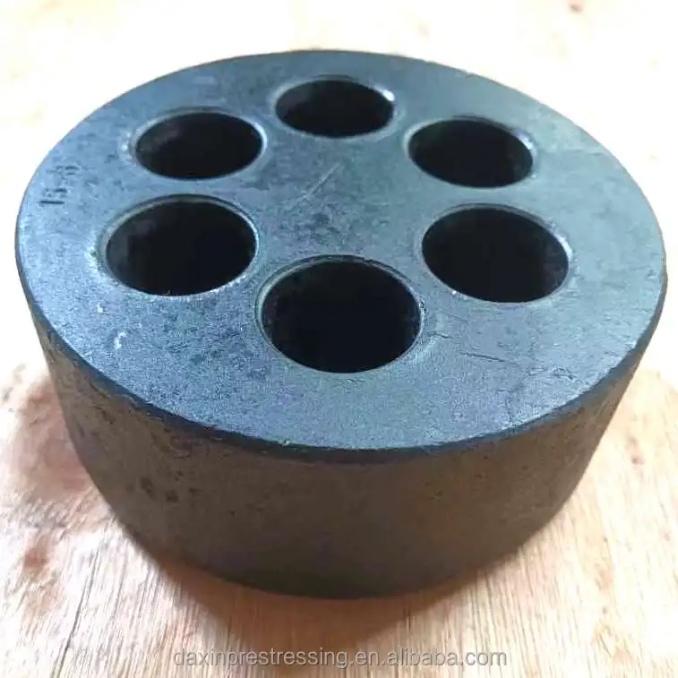 6 Holes 1524mm Prestressed Concrete Anchorage  for post tensioning