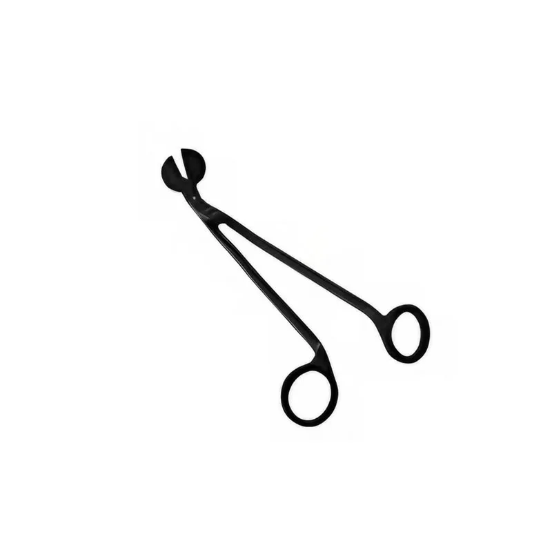 Multi Color Selection Stainless Steel Candle Wick Cutting Aromatherapy Candle Extinguisher Without Flower Cutting Tool