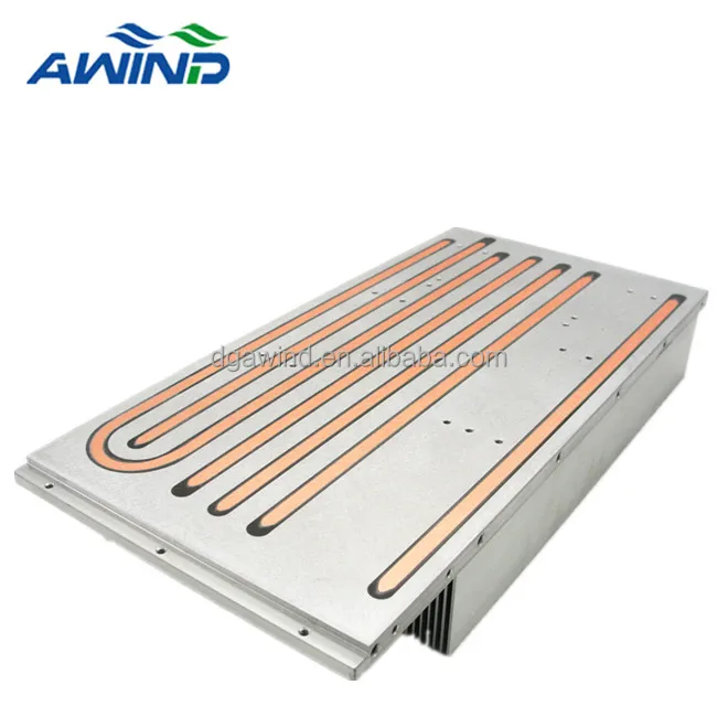 Big amplifier heatsink soldering inner cooper pipe 300mmx300mmx40mm for amplifiet aluminum radiador de aluminio de alta potencia