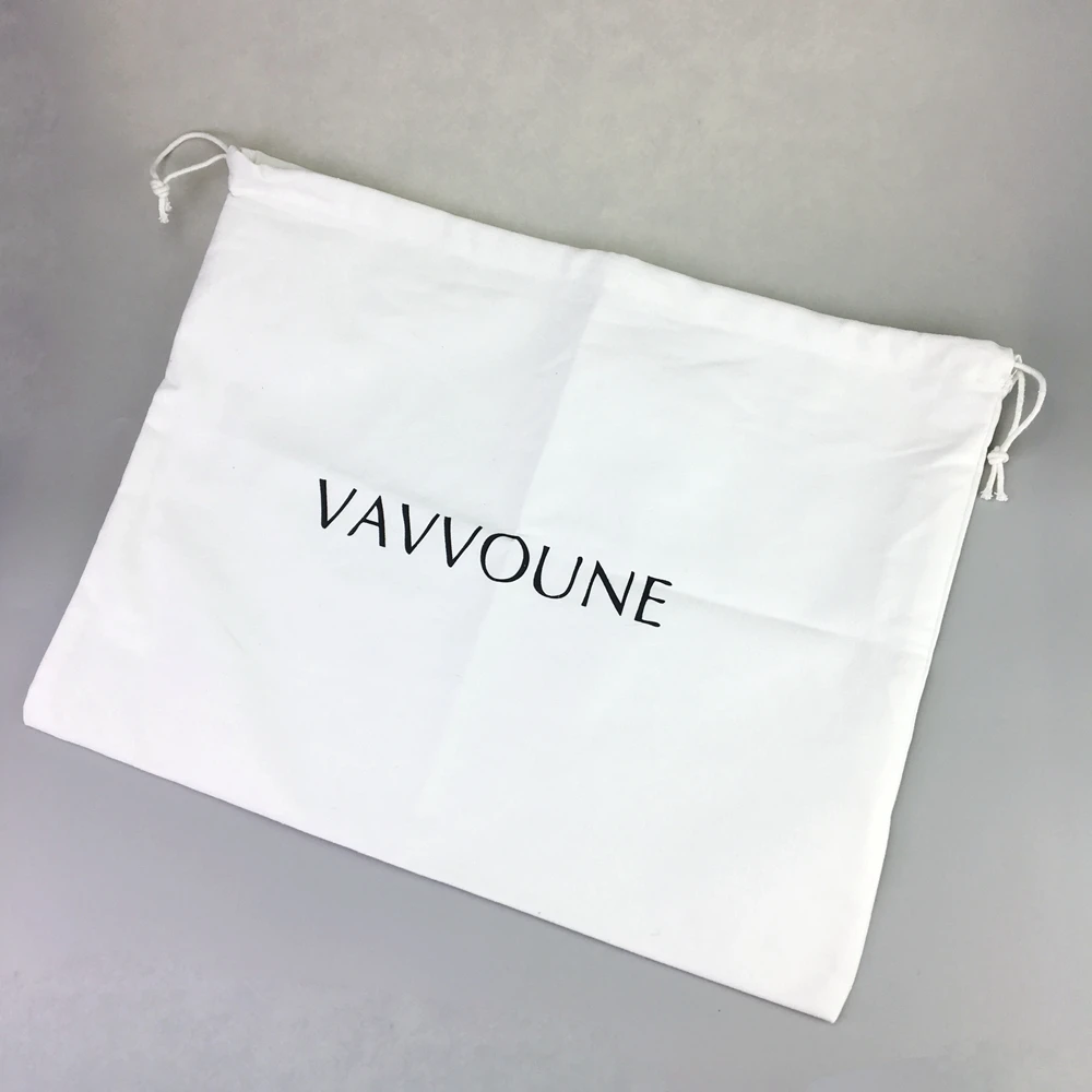 Wholesale Canvas Cotton Drawstring Shoe Bags Cloth Dust Bag