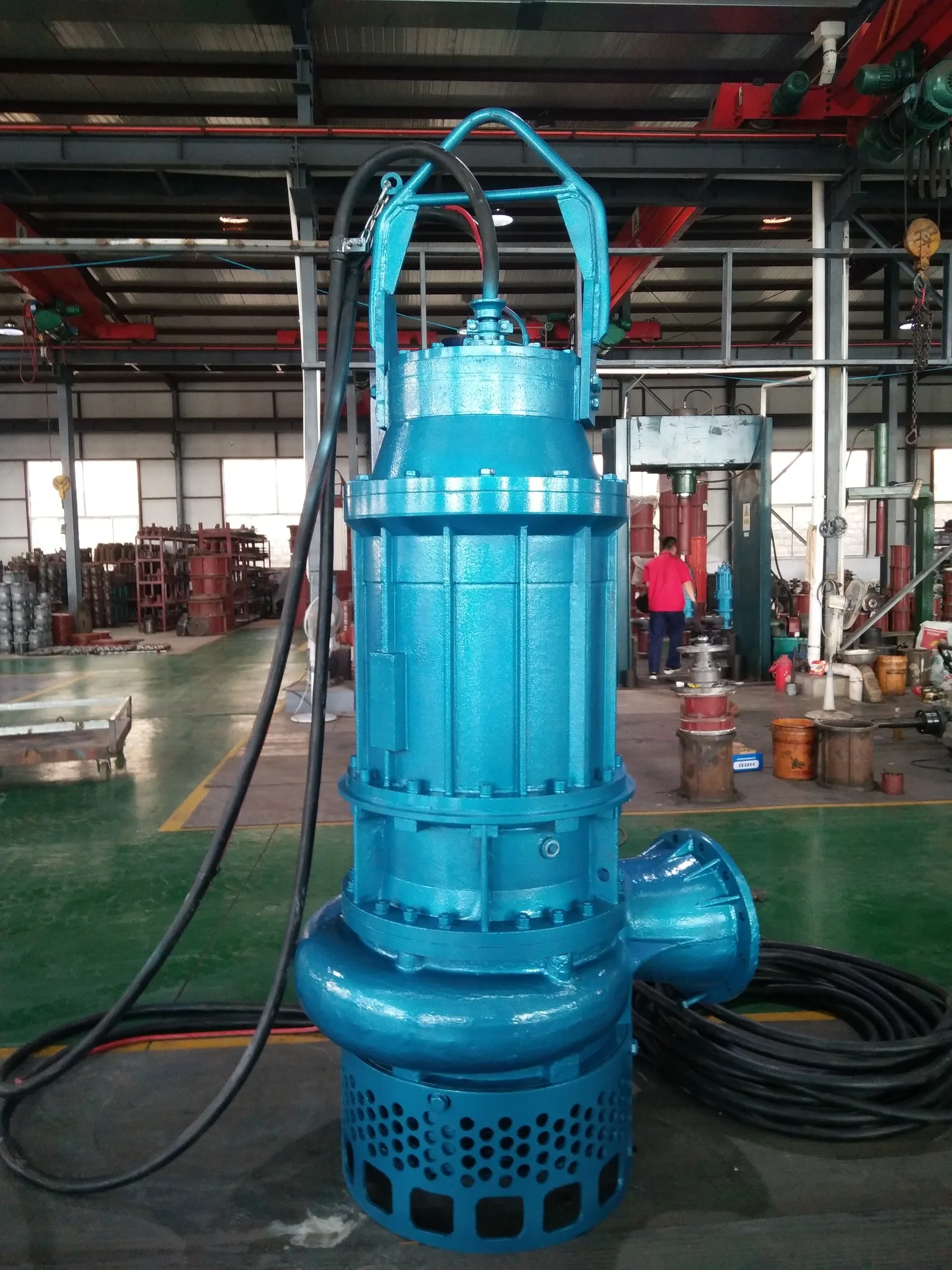 20 tons 30 tons 40 tons Excavator Mounted Submersible Dredging Suction Pump  with Side  Cutter For Dredge Lake