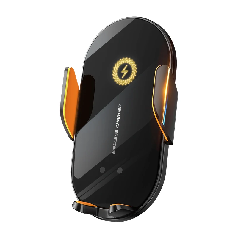 15W Strong Magnetic Adsorption Smart Car Wireless Charger Car Mount Phone Holder for IPhone 15 14 13