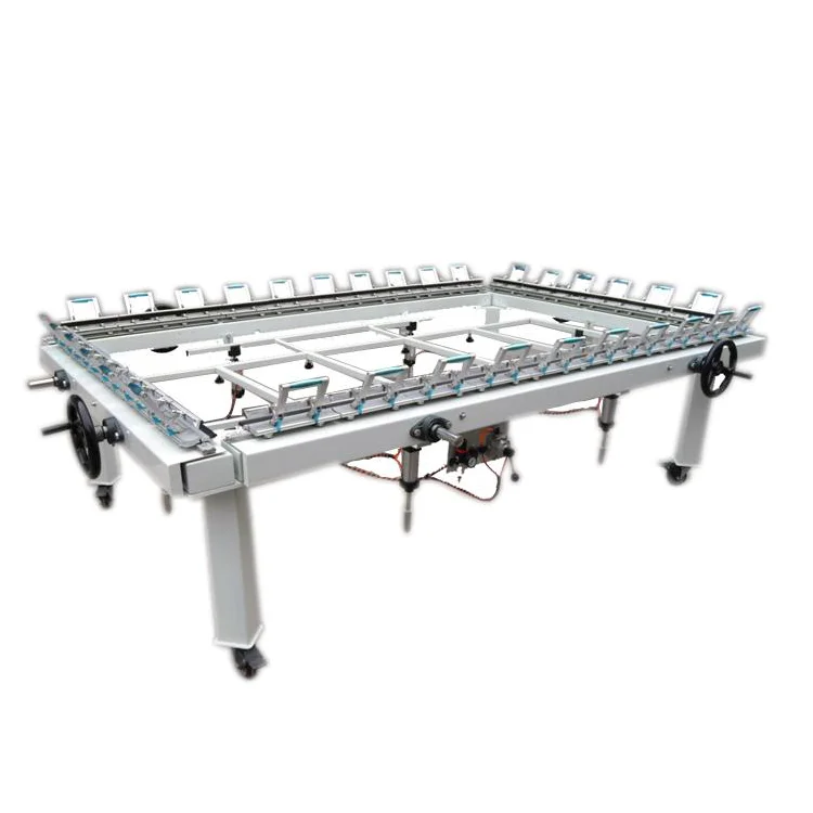 Silk Screen mesh Stretching Machine manual silk screen stretching machine Large Size Pneumatic Mesh Stretching Machine